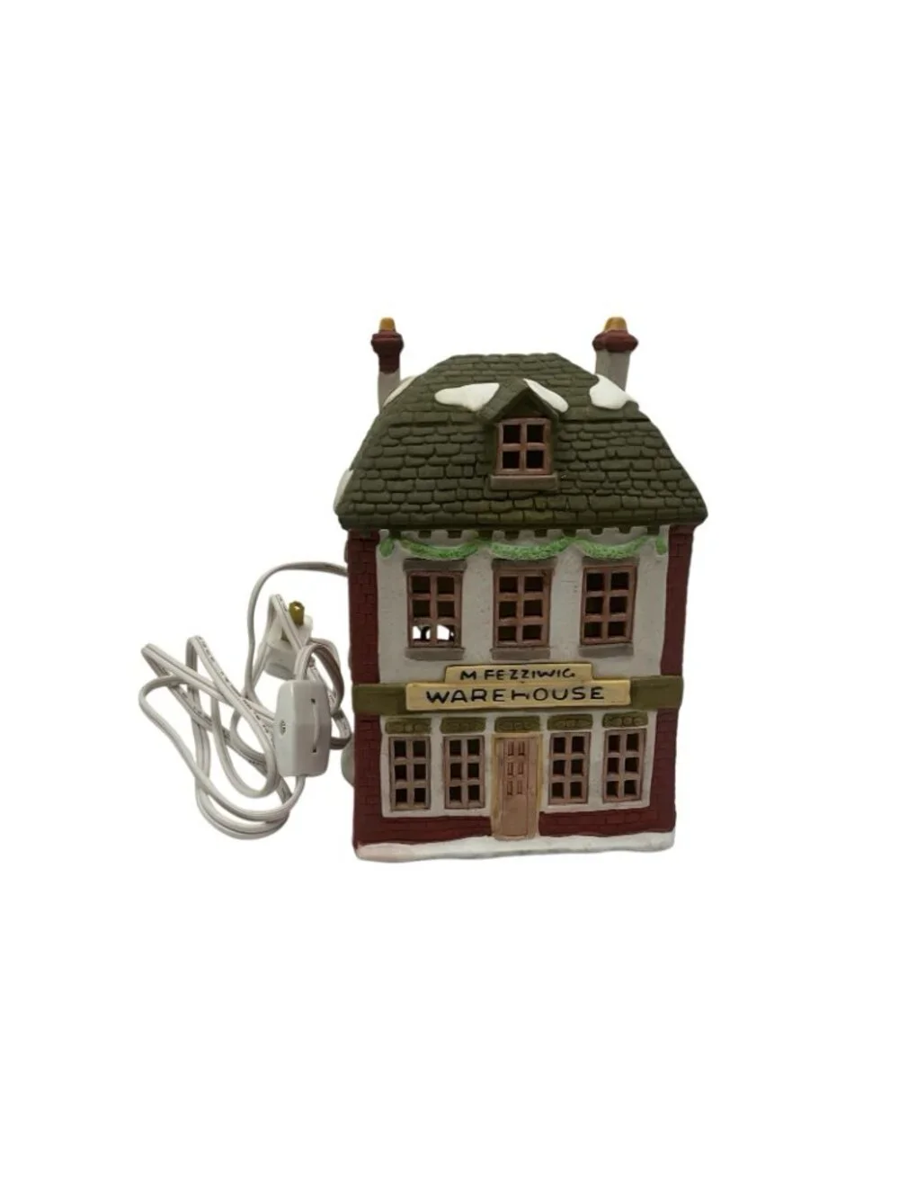 Dept. 56 Dickens' Village Series Fezziwig's Warehouse Christmas Decor Village